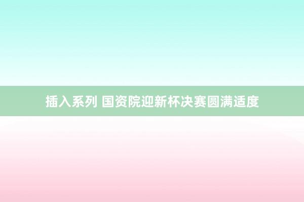 插入系列 国资院迎新杯决赛圆满适度