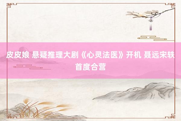 皮皮娘 悬疑推理大剧《心灵法医》开机 聂远宋轶首度合营